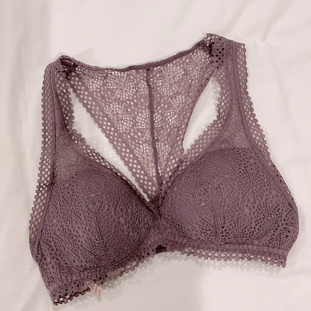 Victoria’s Secret purple laced bralette